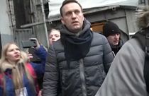 Líder russo anti-corrupção Alexei Navalny em estado de coma