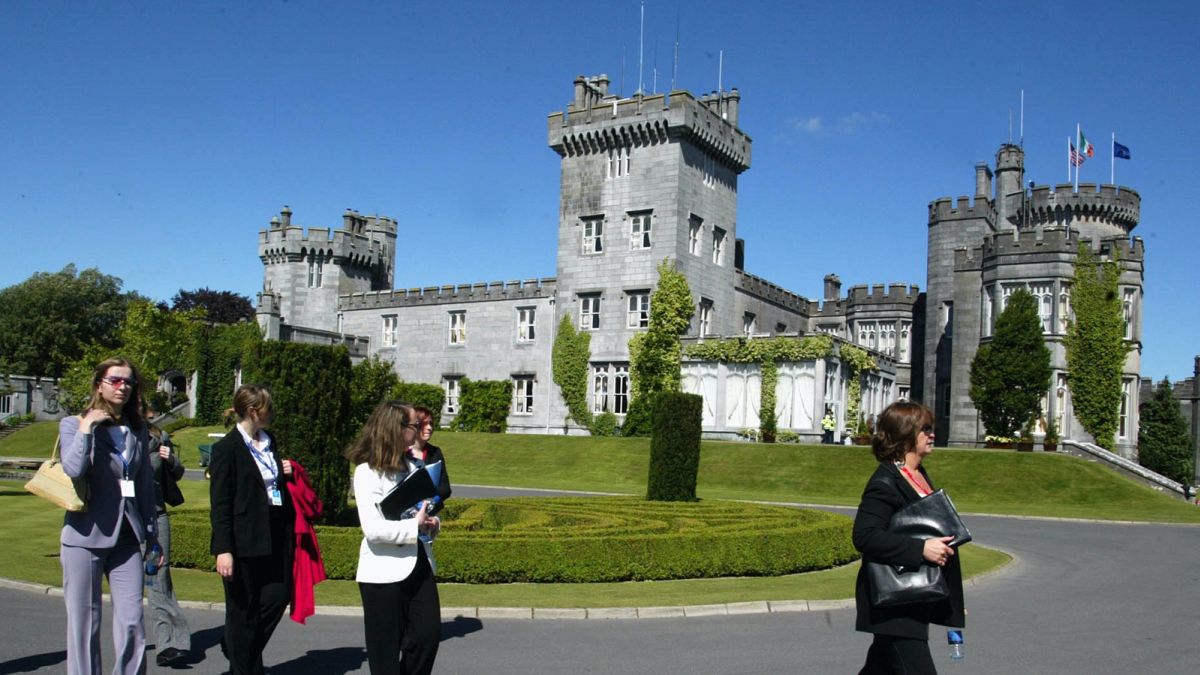 A Dromoland kastély Nyugat-Írországban