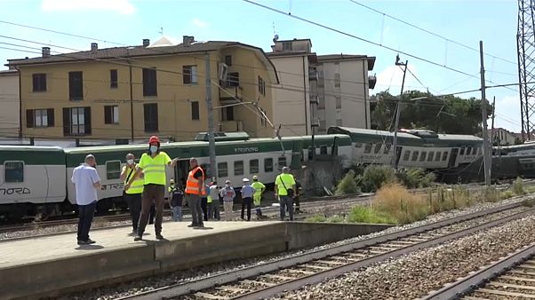 Le lieu de l'accident dans la ville de Carnate Le lieu de l'accident dans la ville de Carnate