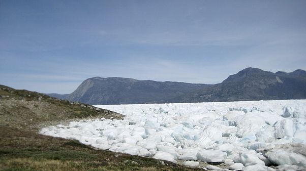 Eisschild auf Grönland. Eisschild auf Grönland.