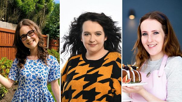 De izquierda a derecha: Emily Bashforth, Ashley Storrie, Sisley White. De izquierda a derecha: Emily Bashforth, Ashley Storrie, Sisley White.