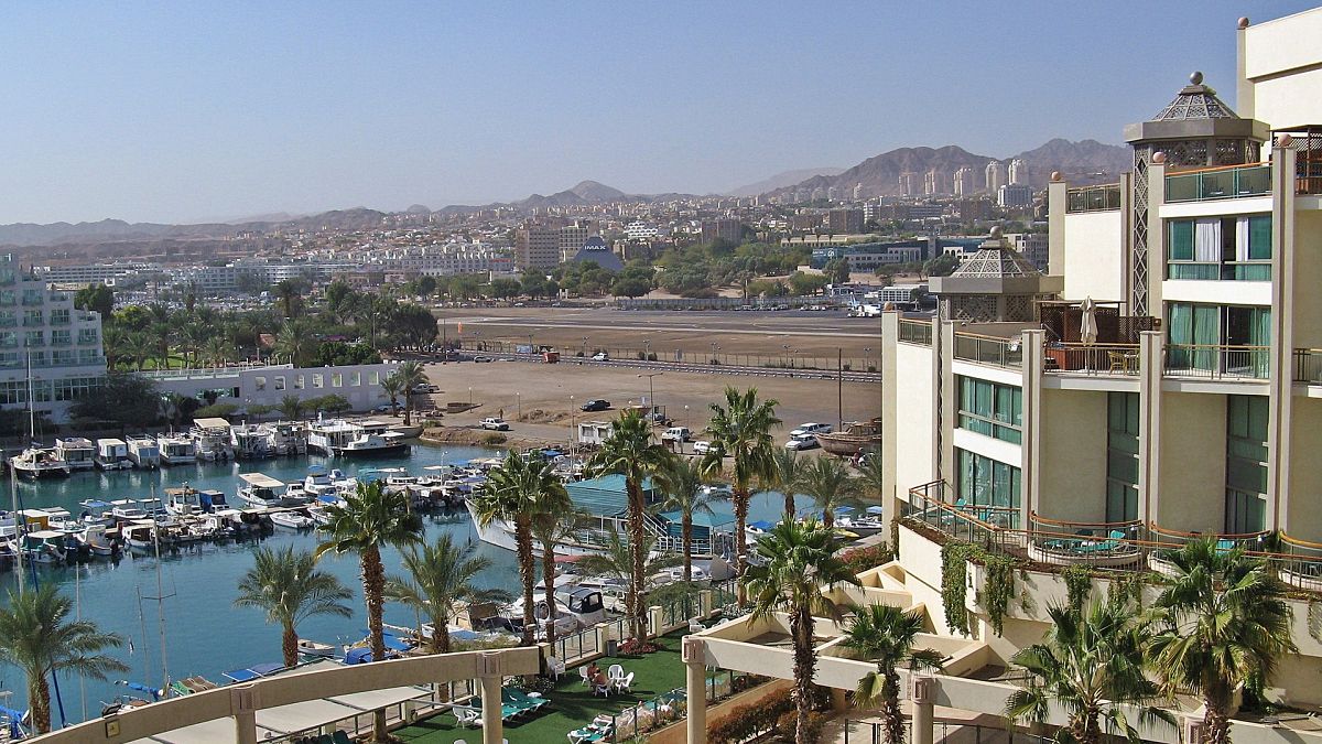 Symbolbild - Hotel in der Bucht von Eilat in Israel 