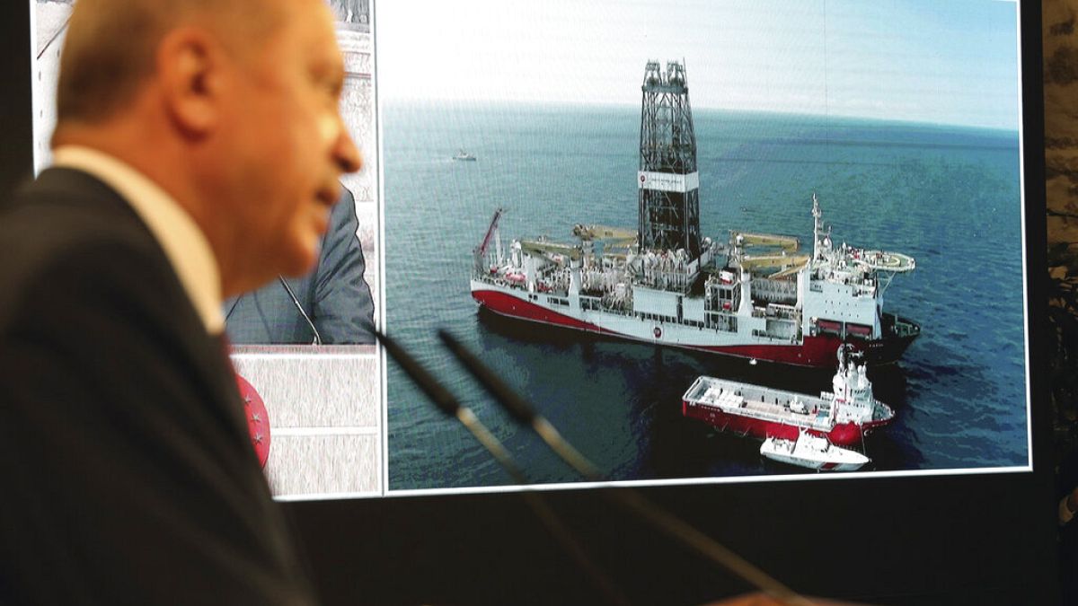 Cumhurbaşkanı Erdoğan Karadeniz'de gaz bulunduğunu duyurmuştu (arşiv)