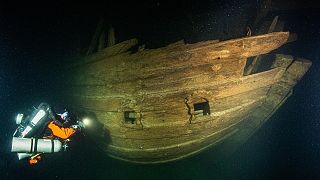 The Badewanne Diving Team has discovered the rare wreck of a Dutch 17th Century merchantman