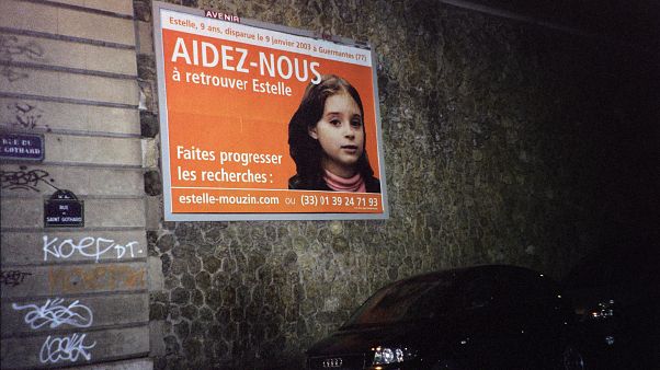 Plakat zur Suche von Estelle Mouzin ARCHIV Plakat zur Suche von Estelle Mouzin ARCHIV