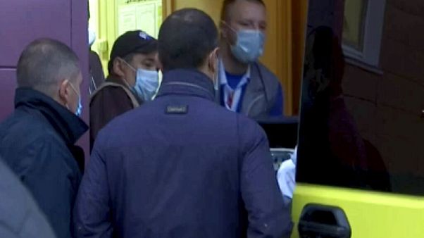 Navalny chegou a Berlim em condição "estável" Navalny chegou a Berlim em condição "estável"