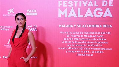 Carolina Yuste, volto del Festival di Malaga. 