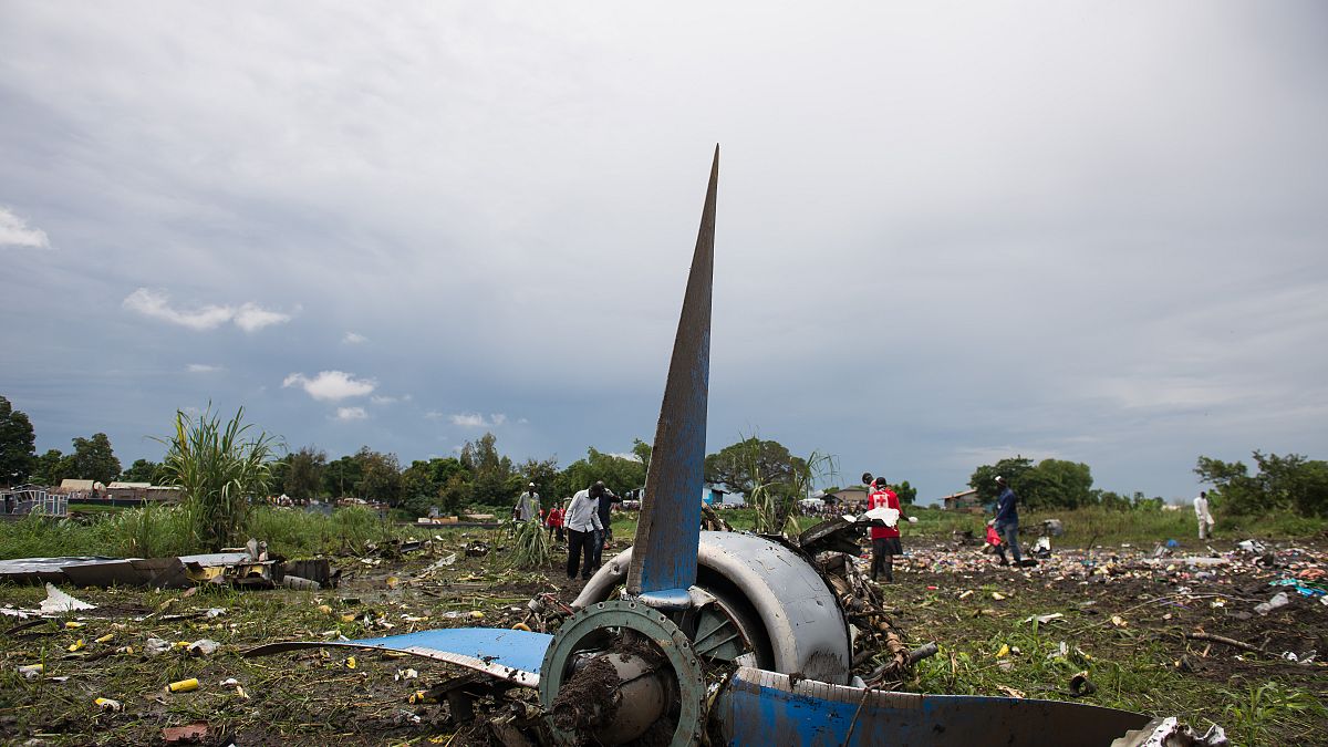 تحطم طائرة في السودان- أرشيف