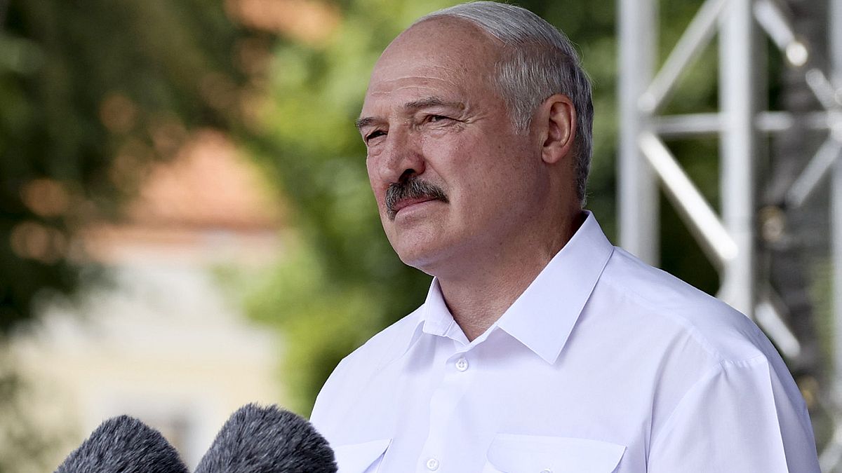 Александр Лукашенко на митинге сторонников в Гродно