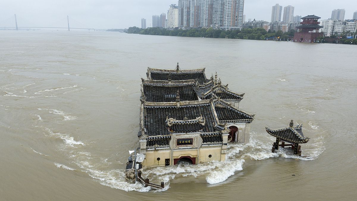 فيضانات قياسية تجتاح الصين- أرشيف 