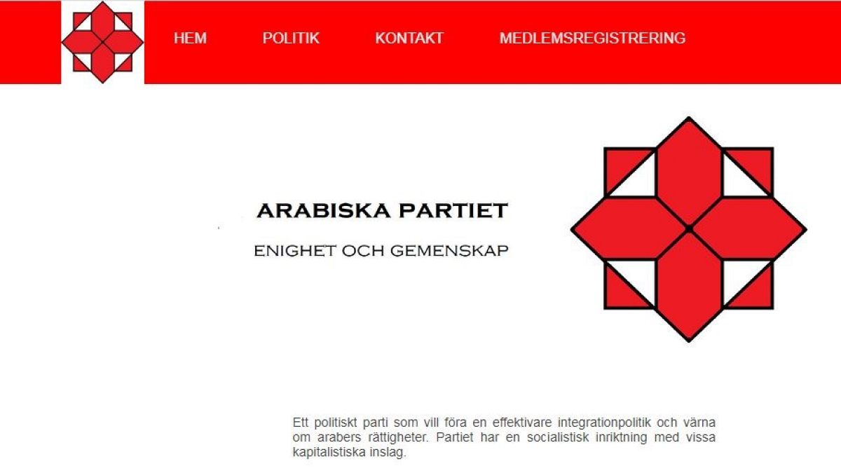 حزب العرب في السويد