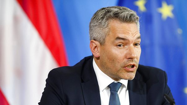 Ο υπουργός Εσωτερικών της Αυστρίας, Καρλ Νεχάμερ Ο υπουργός Εσωτερικών της Αυστρίας, Καρλ Νεχάμερ