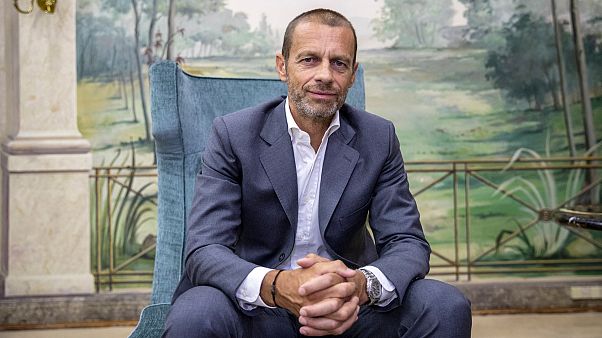 UEFA Başkanı Alexander Ceferin UEFA Başkanı Alexander Ceferin