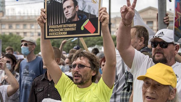 Митинг в Хабаровске, август 2020 года Митинг в Хабаровске, август 2020 года