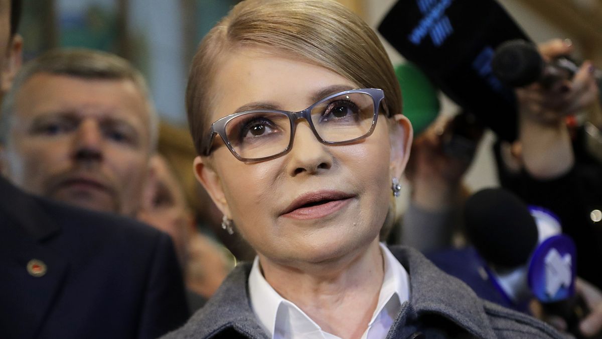 Юлия Тимошенко после голосования 31 марта 2019