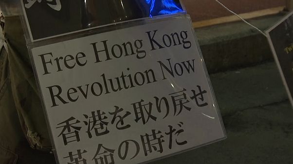 Élőlánc Hongkongért Tokióban Élőlánc Hongkongért Tokióban