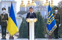 Ukrayna Bağımsızlık Günü: Başkan Zelenskiy ülkenin doğusundaki ateşkesin devam etmesini diledi