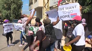 Beirut: Foreign workers demand to return home