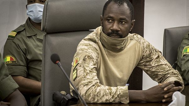 Le colonel malien Assimi Goïta, à la tête du CNSP. Le colonel malien Assimi Goïta, à la tête du CNSP.