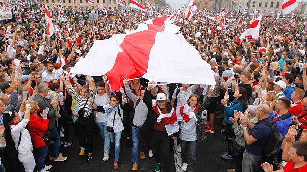 Акция протеста в Минске Акция протеста в Минске