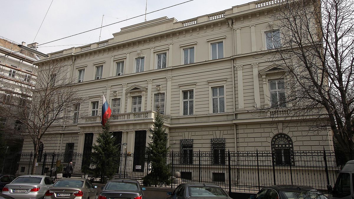 The Russian embassy in Vienna said it was 'outraged' by the decision. 