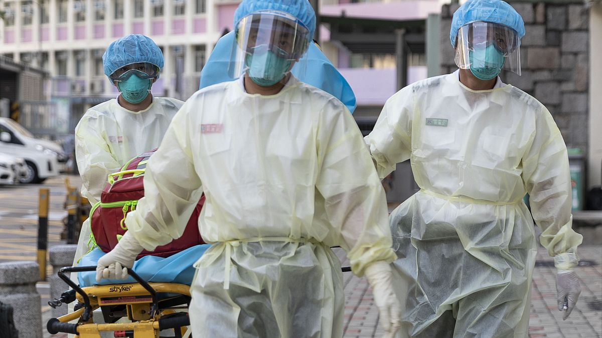 Medical staff wearing personal protective equipment (PPE) in Hong Kong. File picture.