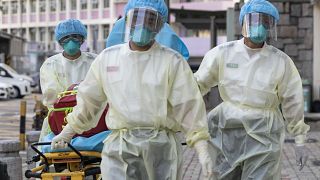 Medical staff wearing personal protective equipment (PPE) in Hong Kong. File picture.