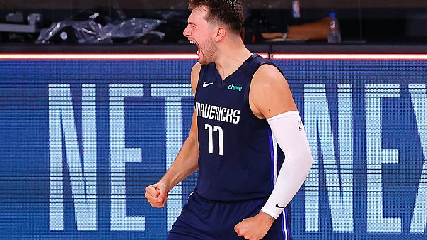 Dallas Mavrics oyuncusu Luka Doncic Dallas Mavrics oyuncusu Luka Doncic