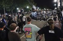 Segunda noche de protestas raciales en Wisconsin (EEUU)