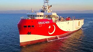 کشتی اکتشافی اروج رئیس ترکیه در مدیترانه