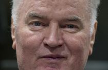 Ratko Mladic au Tribunal pénal international pour l'ex-Yougoslavie à La Haye, le 22 novembre 2017
