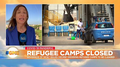 Giorgia Orlandi reports on migrant camps closures in Sicily