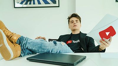 Romanian vlogger Andrei Şelaru Romanian vlogger Andrei Şelaru