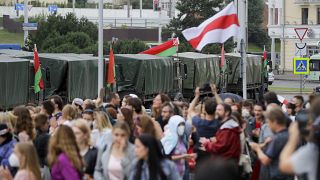 Manifestations anti-pouvoir en Biélorussie