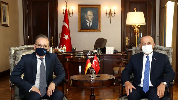 Ο ΥΠΕΞ της Γερμανίας, Χάικο Μάας, και ο ΥΠΕΞ της Τουρκίας, Μεβλούτ Τσαβούσογλου Ο ΥΠΕΞ της Γερμανίας, Χάικο Μάας, και ο ΥΠΕΞ της Τουρκίας, Μεβλούτ Τσαβούσογλου