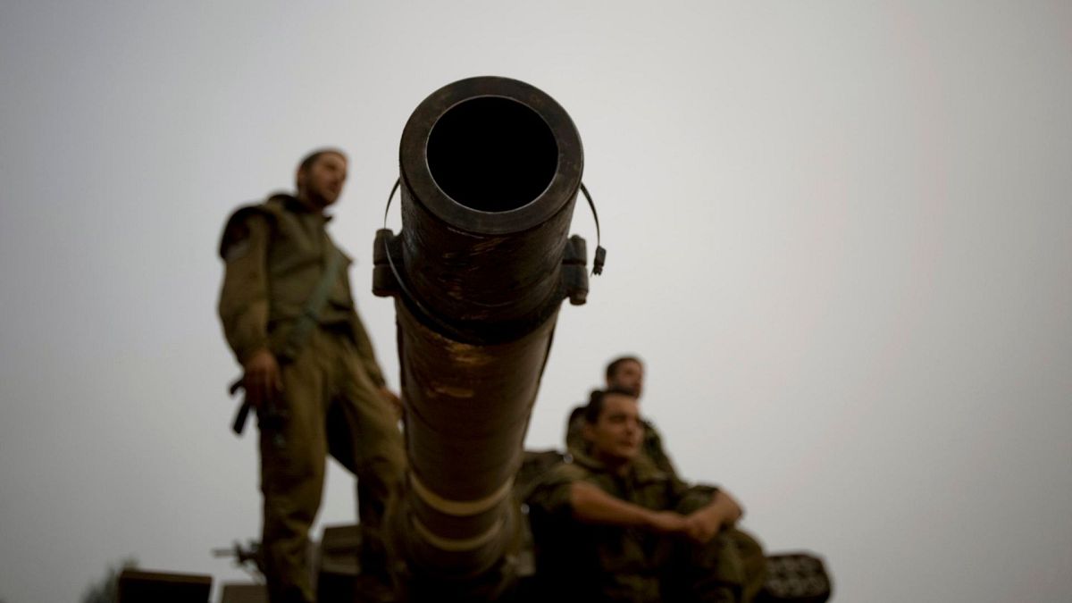 سربازان اسرائیلی در مرز لبنان و اسرائیل