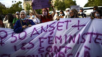 Manifestation féministe à Paris, 26 août 2020