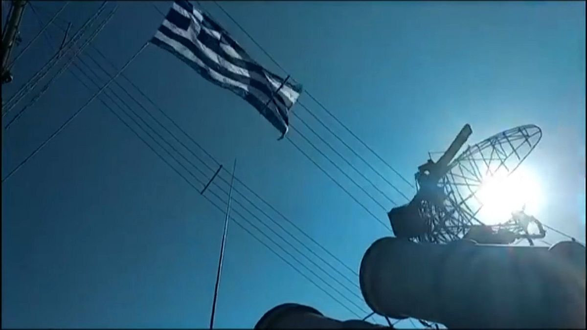 Greek forces hold military drill in Eastern Mediterranean