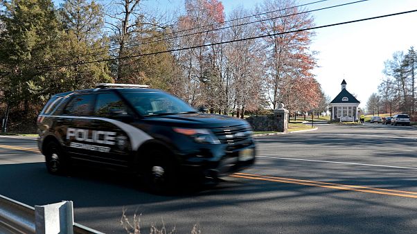 New Jersey eyaletinde bir polis arabası, arşiv New Jersey eyaletinde bir polis arabası, arşiv