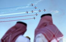 Légi bemutató az Egyesült Arab Emírségekben