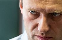 In this Wednesday, Sept. 5, 2018 file photo Russian opposition leader Alexei Navalny pictured at a hearing in Moscow, Russia