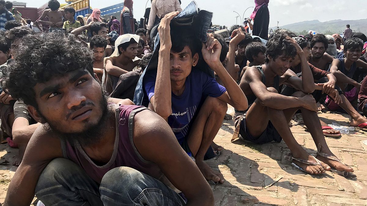 Refugiados Rohingya (arquivo)