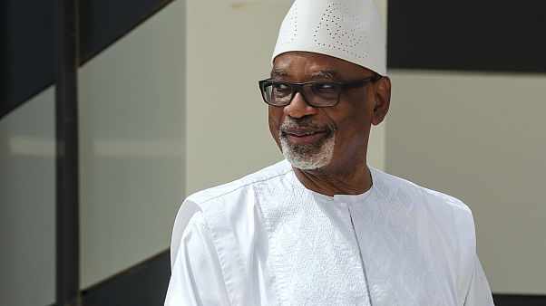 Mali'deki devrik lider İbrahim Boubacar Keita Mali'deki devrik lider İbrahim Boubacar Keita