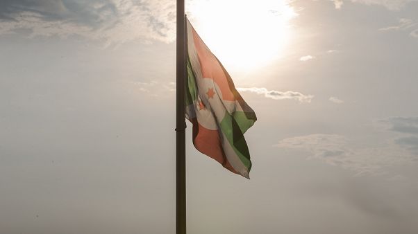 Burundische Flagge Burundische Flagge
