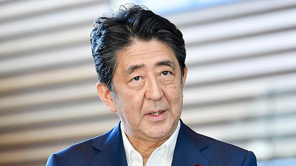 Japonya Başbakanı Şinzo Abe Japonya Başbakanı Şinzo Abe