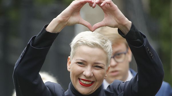 Maria Kolesznyikova, az ellenzék vezéralakjainak egyike Maria Kolesznyikova, az ellenzék vezéralakjainak egyike