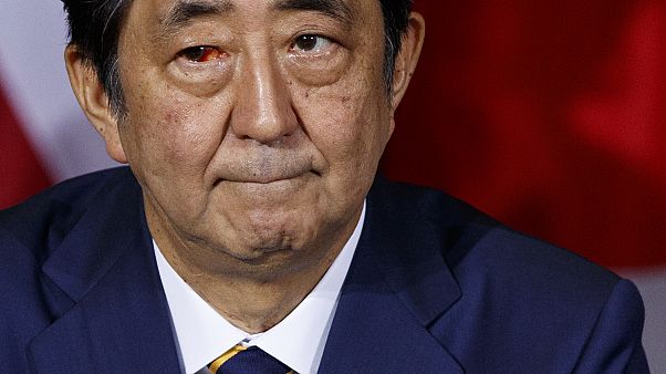 Egészségügyi okból lemondani készül Abe Shinzo japán miniszterelnök Egészségügyi okból lemondani készül Abe Shinzo japán miniszterelnök