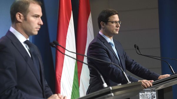 Hollik István és Gulyás Gergely 2019. december 19-én Hollik István és Gulyás Gergely 2019. december 19-én