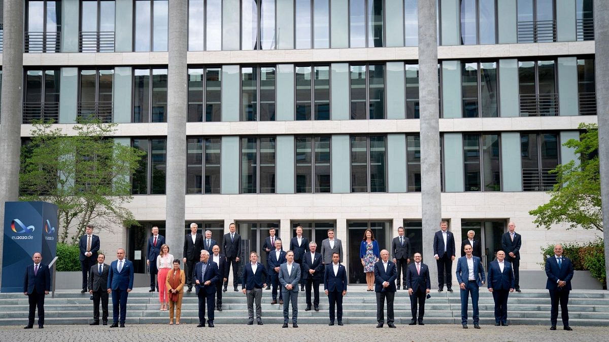 وزرای امور خارجه اتحادیه اروپا در نشست برلین