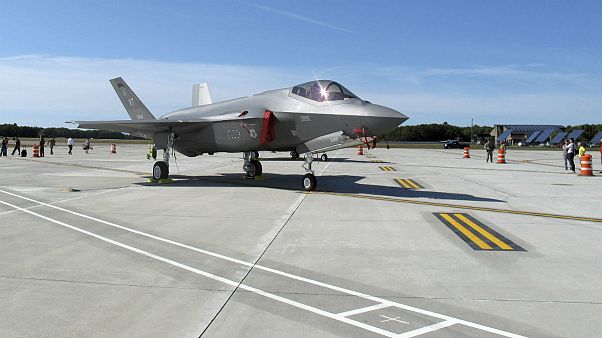 The first two F-35 fighter jets arrived on Thursday, Sept. 19, 2019, at the Vermont Air National Guard base in South Burlington The first two F-35 fighter jets arrived on Thursday, Sept. 19, 2019, at the Vermont Air National Guard base in South Burlington